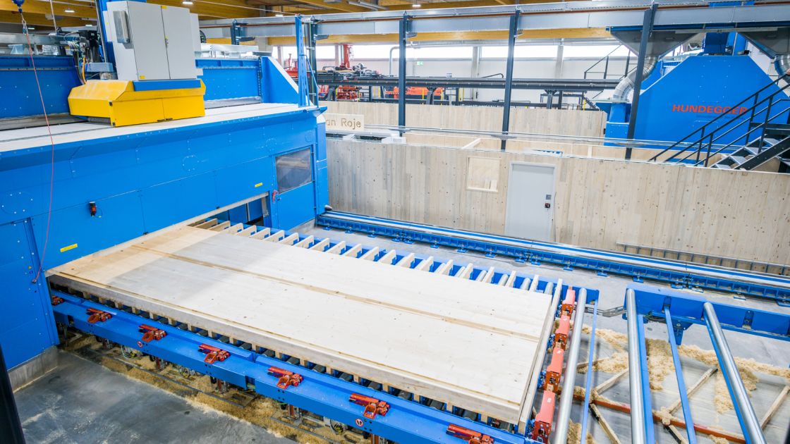 Anlage der Holzwerke van Roje GmbH & Co. KG